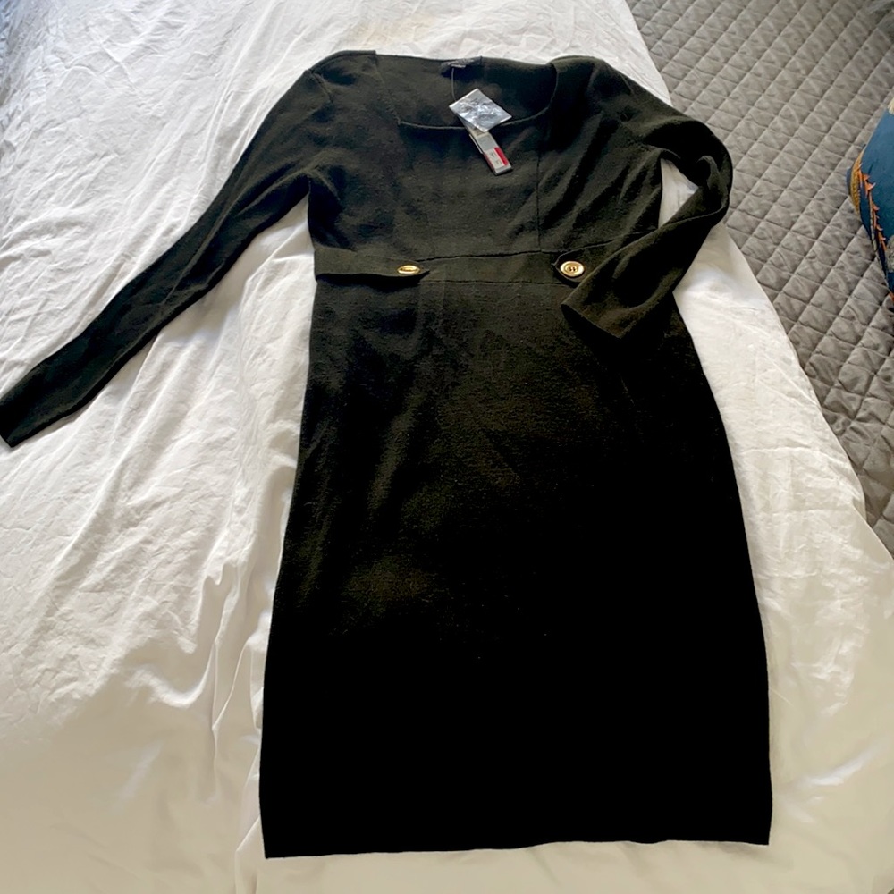 Tahari sweater dress